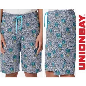 NEW UNIONBAY Boys Pull-On Pineapple 🍍Shorts